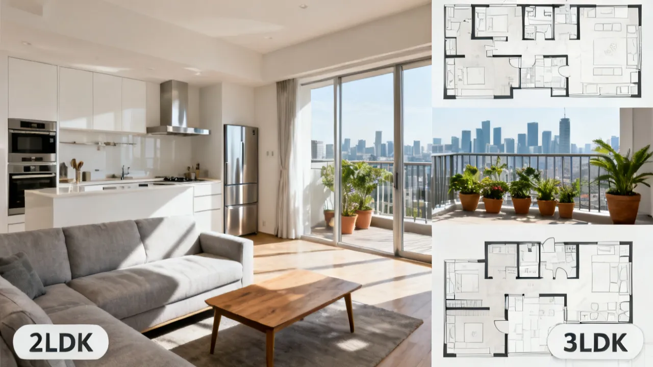 2LDK vs 3LDK: Nearby Apartment Choice Guide
