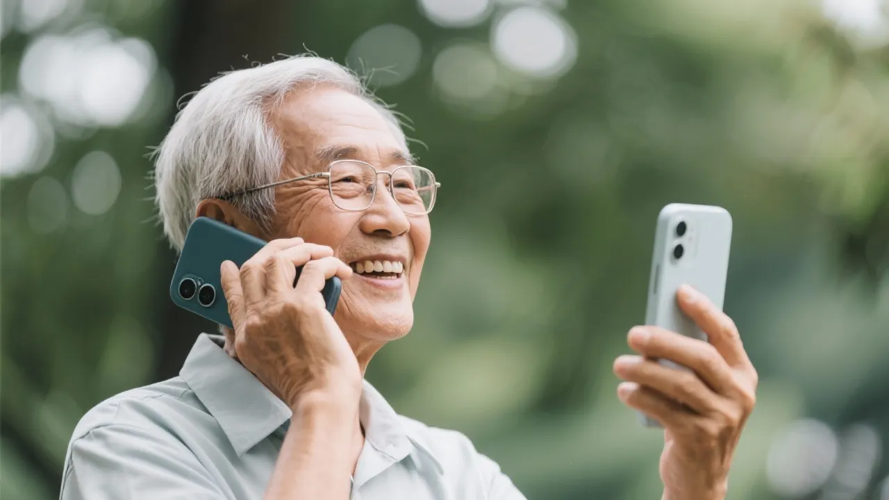 Accessing Complimentary Phones for Seniors