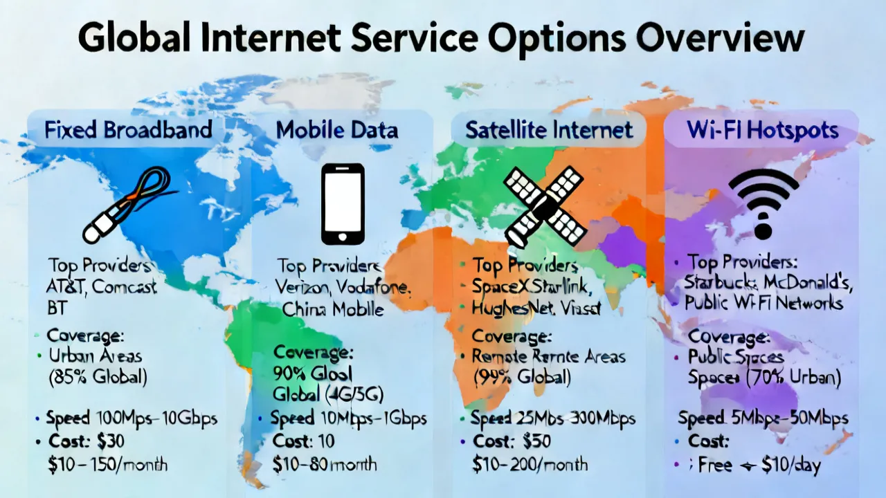 Navigating Global Internet Services