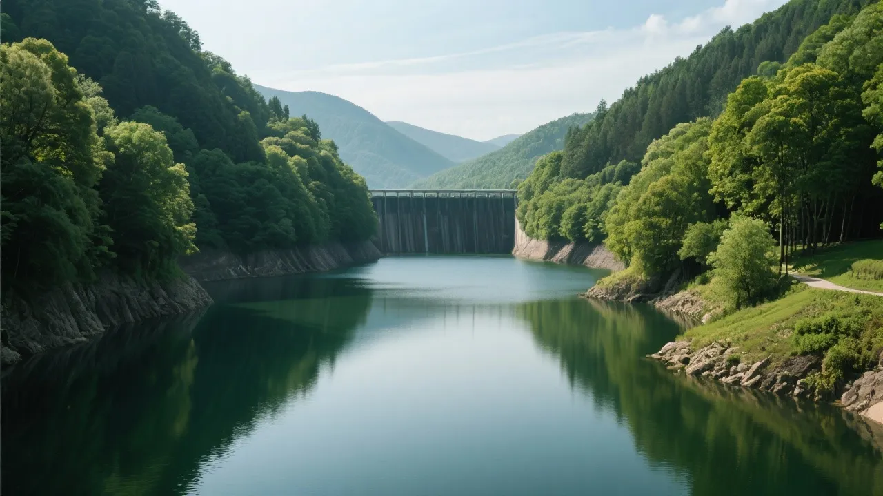 Discovering the Tranquil Salsify Dam