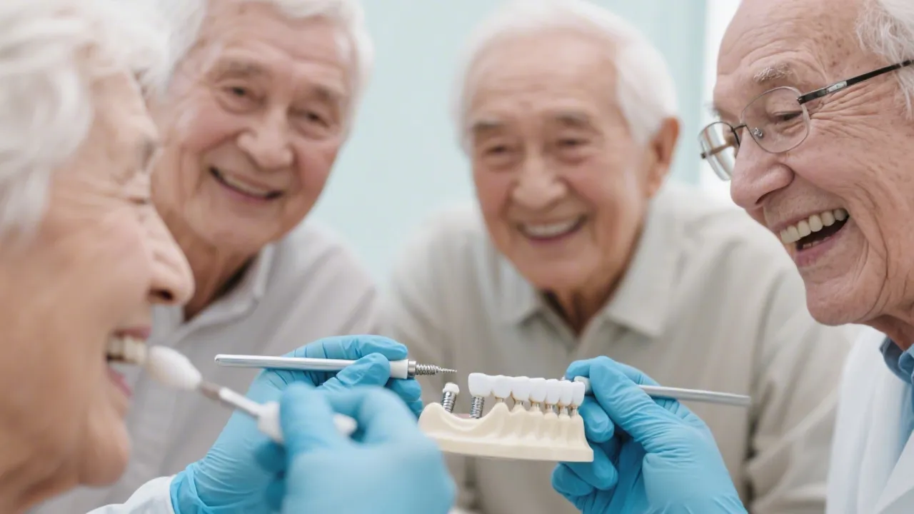 Dental Implants for Aging Communities