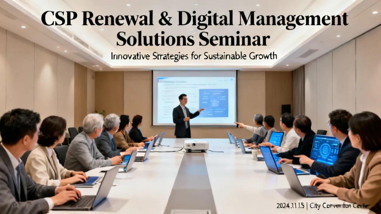Mastering the CSP Renewal Process