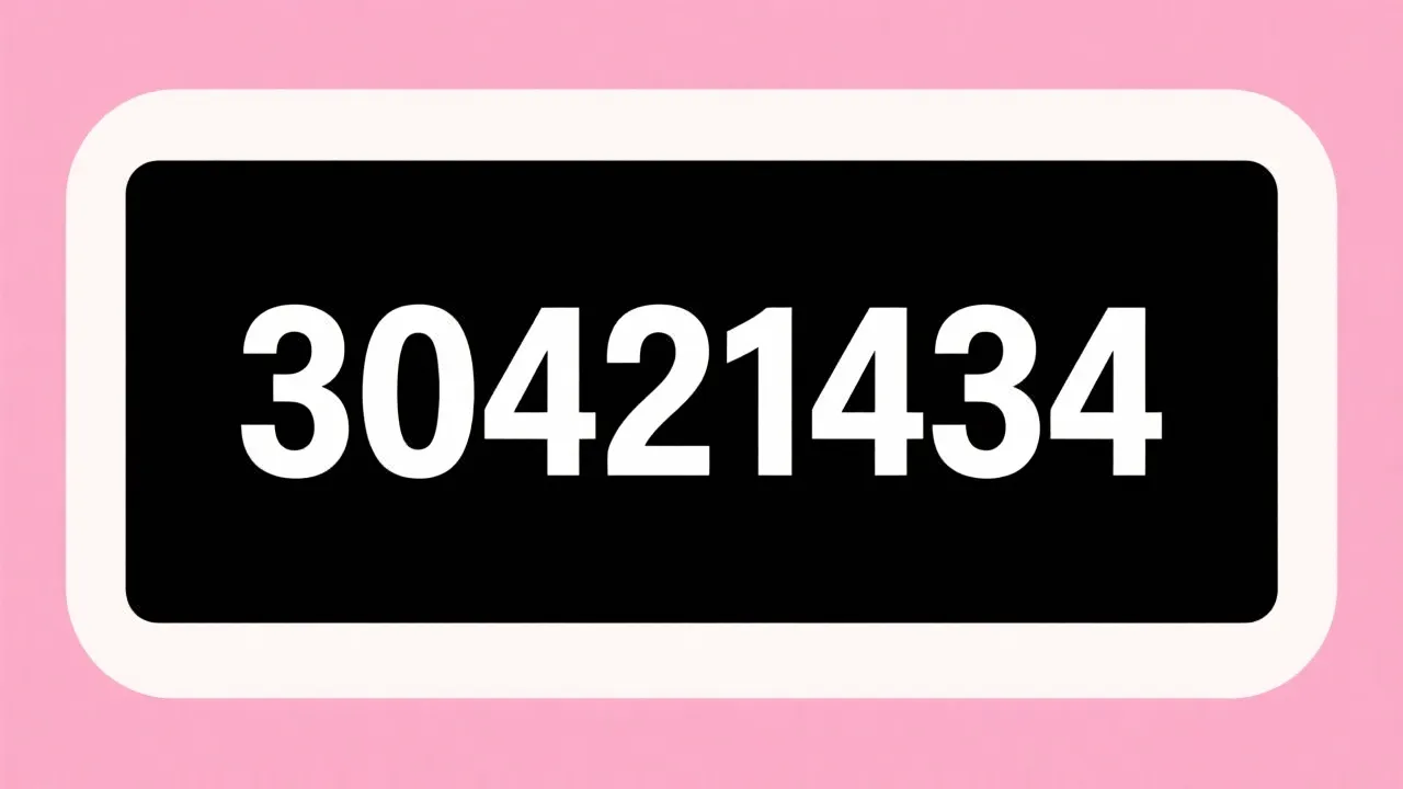 Understanding the 30421434 Code