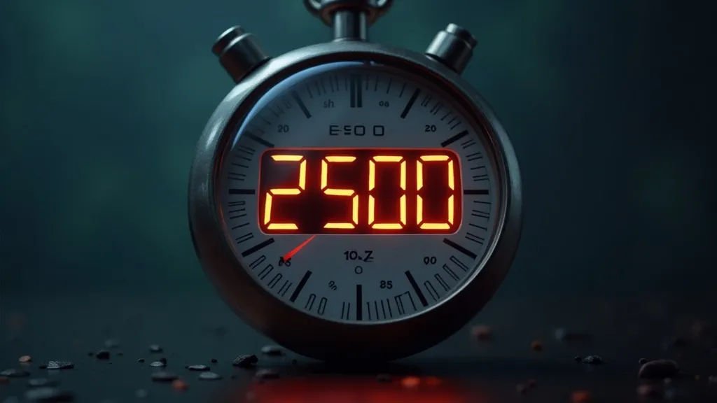Understanding the Significance of 2500 Seconds